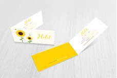 Zonnebloemen en bijtjes